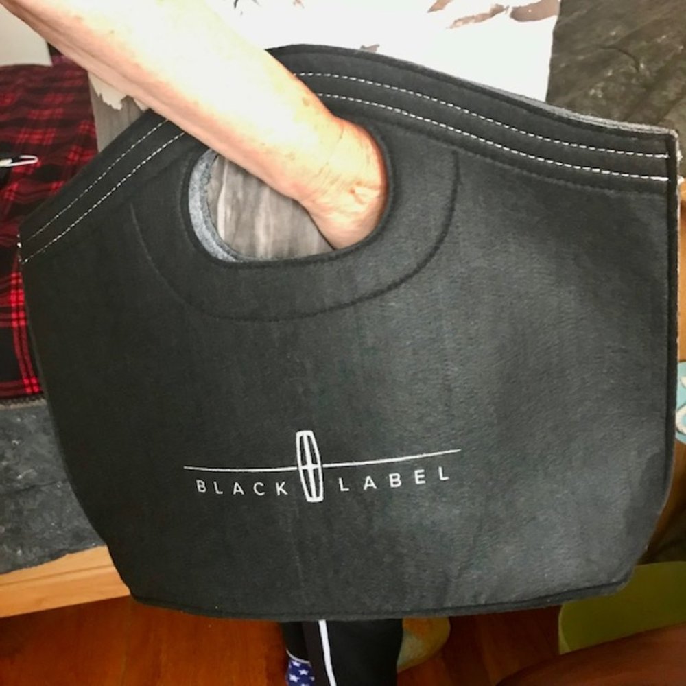 New "Black Label" laptop  carry on bag.